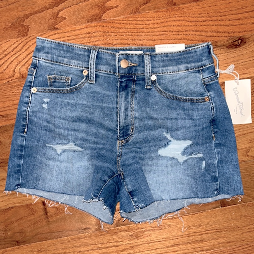 Universal Thread by Target High-Rise Midi Shorts